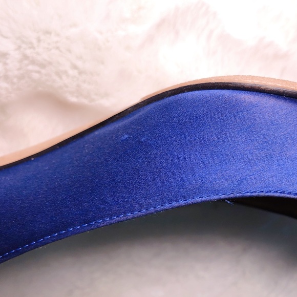 ❤️SOLD❤️Manolo Blahnik hangisi pumps royal blue 36 - Picture 9 of 10